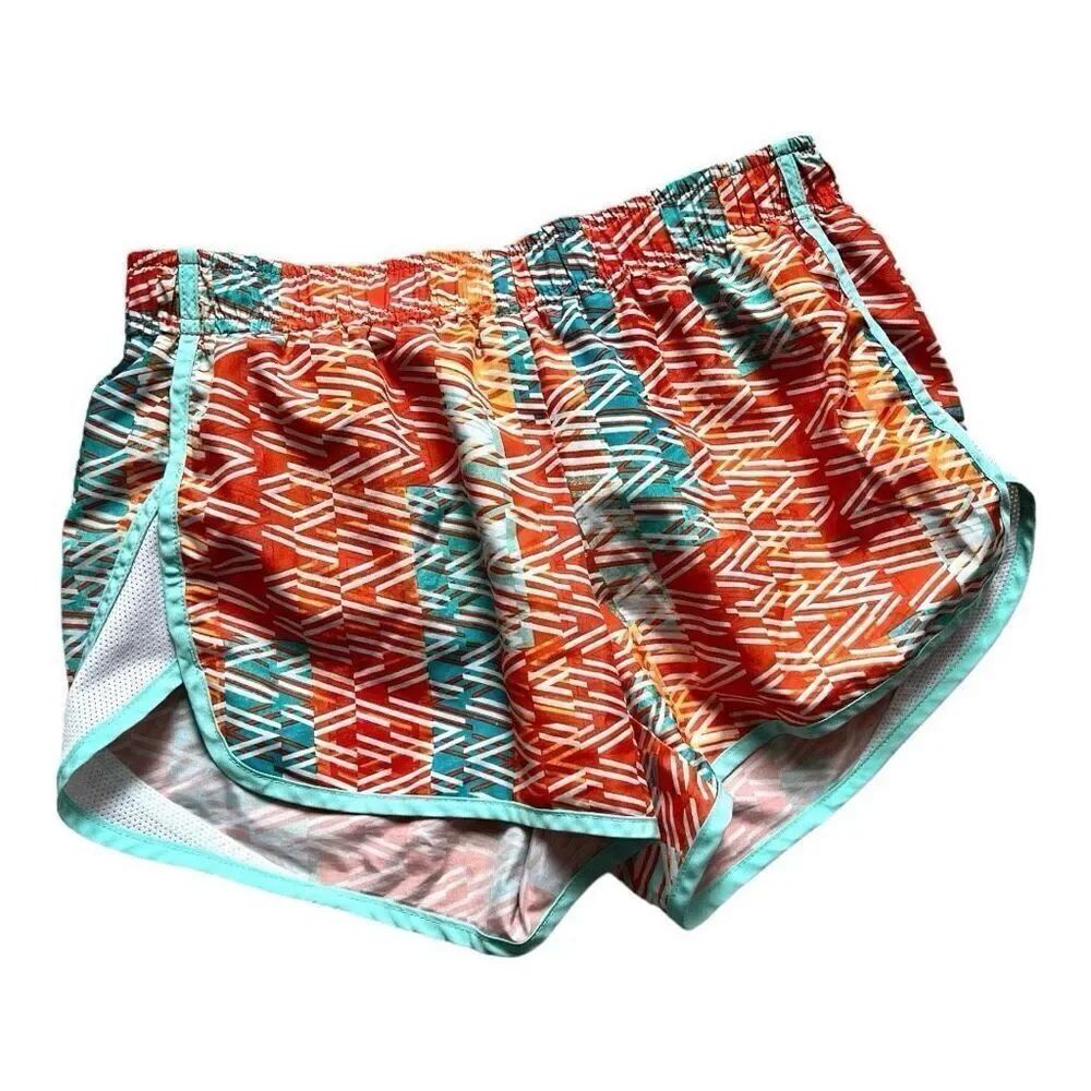 Womens Xersion Zig-Zag Athletic Lined Running Shorts - Sz XS
